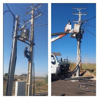 اجرای پروژه ارتقای شبكه برق دشت عباس با سرمایه‌گذاری ۱.۵ میلیارد تومانی